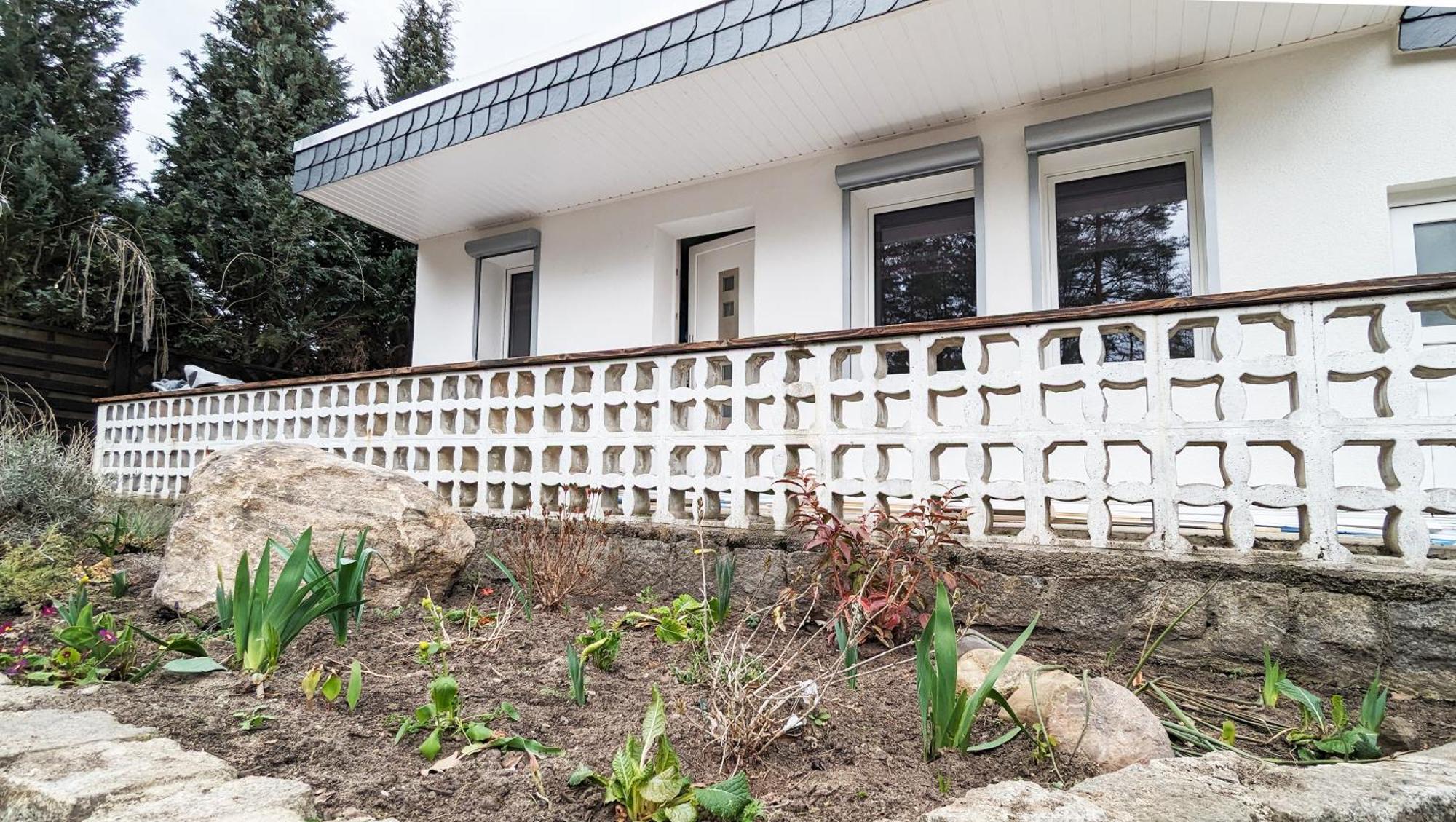 Haus Kleiner Findling Im Lausitzer Seenland Tatzschwitz Ngoại thất bức ảnh